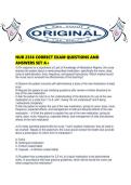 NUR 2356 CORRECT EXAM QUESTIONS AND ANSWERS SET A&period;pdf