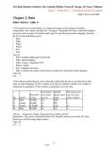 Test Bank Business Statistics 5th Canadian Edition Sharpe De Veaux PDF