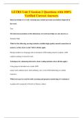 LETRS Unit 5 Session 2 Questions with 100&percnt;&NewLine;Verified Correct Answers