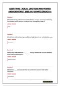 CLEET PHASE 4 &vert;ACTUAL QUESTIONS AND VERIFIED ANSWERS NEWEST 2026-2027 UPDATE&vert;GRADED A&plus;