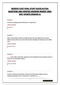 RESERVE CLEET FINAL STUDY GUIDE&vert;ACTUAL QUESTIONS AND VERIFIED ANSWERS NEWEST 2026-2027 UPDATE&vert;GRADED A&plus;