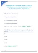 FL FIREFIGHTER I&comma; II STATE PREP 2026-2027 EXAM STUDY GUIDE &lpar;RATED A&plus;&rpar; WITH 100&plus; QUESTIONS AND WELL RESEARCHED ANSWERS LATEST UPDATE &NewLine;&NewLine;
