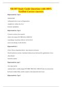 NR 507 Study Guide Questions with 100&percnt;&NewLine;Verified Correct Answers