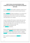 ACRP CP FINAL EXAM QUESTIONS WITH COMPLETE SOLUTIONS GUARANTEED PASS BRAND NEW 2026