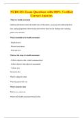 NURS 251 Exam Questions with 100&percnt; Verified&NewLine;Correct Answers