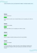 COB 241 UPDATED ACTUAL EXAM QUESTIONS CORRECT ANSWERS GRADED A PLUS&period;pdf