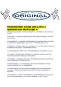 ENVIRONMENTAL SCIENCE ACTUAL FINALS QUESTIONS AND ANSWERS SET A&period;pdf