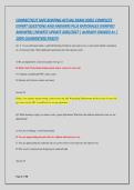 CONNECTICUT SAFE BOATING ACTUAL EXAM 2026&vert; COMPLETE EXPERT QUESTIONS AND ANSWERS PLUS RATIONALES &lpar;VERIFIED ANSWERS&rpar; &vert;NEWEST UPDATE 2026&sol;2027 &vert; ALREADY GRADED A&plus; &vert; 100&percnt; GUARANTEED PASS&excl;&excl;&excl;