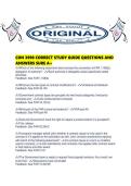 CON 3990 CORRECT STUDY GUIDE QUESTIONS AND ANSWERS SURE A&period;pd