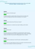 CODE ENFORCEMENT OFFICER STATE OF TEXAS EXAM ACTUAL TEST PAPER QUESTIONS CORRECT