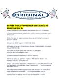 RAPHEX THERAPY CORE MAIN QUESTIONS AND ANSWERS SURE A&period;pdf