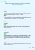 CODE SPECIALIST MODULE CS NATIONAL ACTUAL EXAM TEST PAPER FULL QUESTIONS CORRECT