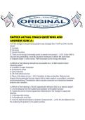 RAPHEX ACTUAL FINALS QUESTIONS AND ANSWERS SURE A&period;pdf