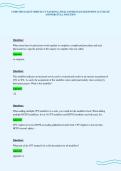 CODE SPECIALIST MODULE CS NATIONAL FINAL PAPER EXAM QUESTIONS ACCURATE ANSWERS
