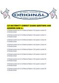 CJE MATERNITY CORRECT EXAMS QUESTIONS AND ANSWERS SURE A&period;pdf