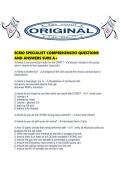 ECMO SPECIALIST COMPREHENSIVE QUESTIONS AND ANSWERS SURE A&period;pdf&NewLine;&NewLine;1&period; Document information