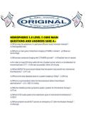 HEMISPHERES 3&period;0 LEVEL 5 CORE MAIN&NewLine;QUESTIONS AND ANSWERS SURE A