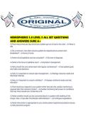 HEMISPHERES 3&period;0 LEVEL 5 ALL SET QUESTIONS&NewLine;AND ANSWERS SURE A