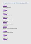 CFI Questions with 100&percnt; Verified Answers Latest Update&NewLine;