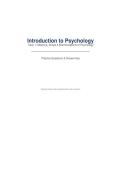 Inro to psychology&comma;questions and answers