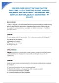 HESI MED-SURG RN CUSTOM EXAM PRACTICE QUESTIONS - LATEST 2026&sol;2027 &vert; EXPERT VERIFIED &vert; NGN-STYLE &vert; MULTIPLE-CHOICE &vert; 150 VERIFIED Q&A &vert; Complete Rationales &vert; Pass Guaranteed - A&plus; Graded