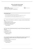 TCFP HAZMAT Awareness exam 115&plus; complete questions with verified answers