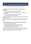 ICC Z4 Code Enforcement Officer Practice Exam &ndash; 120 Questions & Answers
