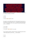 LP GAS MASTER QUALIFIER&colon;&NewLine;DISPENSING INSTALLATION &&NewLine;MAINTENANCE &lpar;2026&sol;2027&rpar;&NewLine;UPDATE&vert;EXAM QUESTIONS WITH&NewLine;MULTIPLE CHOICES &vert;VERIFIED &&NewLine;REVISED ANSWERS &lpar;NEW&rpar;&excl;&excl;&excl;