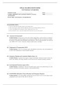 TCFP Hazmat exam &vert;MFRI&sol;NFPA Jones and Barlett hazmatExam 1&vert; Questions and Answers &vert;2026 Latest Update with complete solutions