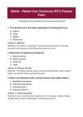 DaVita PCT Practice Exam &ndash; 120 Questions & Answers