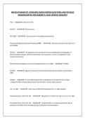 NAPLEX &lpar;PHAMACIST LICENSURE&rpar; EXAM&vert;VERIFIED QUESTIONS AND DETAILED ANSWERS&vert;RATED AND GRADED A&plus; NEW UPDATE&vert;2026&sol;2027