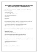 NAPLEX &lpar;PHAMACIST LICENSURE&rpar; EXAM&vert;VERIFIED QUESTIONS AND DETAILED ANSWERS&vert;RATED AND GRADED A&plus; NEW UPDATE&vert;2026&sol;2027