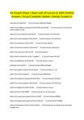 Air Assault Phase 1 Exam with all Correct & 100&percnt; Verified Answers &vert;Actual Complete Update &vert;Already Graded A&plus;&NewLine;