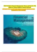 Financial Management&colon; Theory and Practice&comma; 17th Edition &vert; Brigham & Ehrhardt &semi; Comprehensive Test Bank &colon; Complete Exam Questions & Answers &vert; Full Study & Assessment Resource