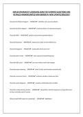 NAPLEX &lpar;PHAMACIST LICENSURE&rpar; EXAM TEST&vert;VERIFIED QUESTIONS AND DETAILED ANSWERS&vert;RATED AND GRADED A&plus; NEW UPDATE&vert;2026&sol;2027