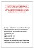 GUIDEWIRE LATEST UPDATED 2026-2027 ACTUAL COMPLETE PRACTICE EXAM WITH WELL ELABORATED 100 PRACTICE QUESTIONS AND 100&percnt; CORRECT VERIFIED ANSWERS WITH RATIONALES PLUS ANSWER KEY &lpar;COMPLETE SOLUTION GUIDE&rpar; ALREADY GRADED A&plus; GOOD LUCK&excl;&excl;&excl;