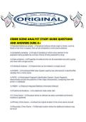 CRIME SCENE ANALYST STUDY GUIDE QUESTIONS AND ANSWERS SURE A&period;pdf