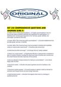 RST 230 COMPREHENSIVE QUESTIONS AND ANSWERS SURE A&period;pdf