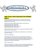 CBRS ACTUAL FINALS QUESTIONS AND ANSWERS SURE A&period;pdf