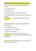 JAMF 200 Exam Questions & Answers&period;docx&NewLine;&NewLine;