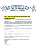 APCO EMD EVALUATION TEST QUESTIONS AND ANSWERS SURE A&period;pdf