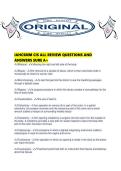 IAHCSMM CIS ALL REVIEW QUESTIONS AND ANSWERS SURE A&period;pdf