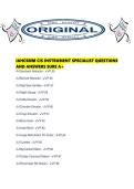 IAHCSMM CIS INSTRUMENT SPECIALIST QUESTIONS AND ANSWERS SURE A&period;pdf