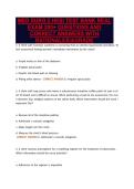MED SURG 2 HESI TEST BANK REAL&NewLine;EXAM 200&plus; QUESTIONS AND&NewLine;CORRECT ANSWERS WITH&NewLine;RATIONALES&vert;AGRADE