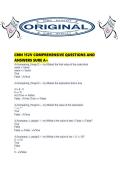 CMN 152V COMPREHENSIVE QUESTIONS AND ANSWERS SURE A&period;pdf&NewLine;&NewLine;1&period; Document information