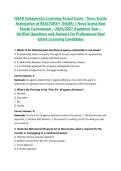 NSAR Salesperson Licensing Actual Exam &ndash; Nova Scotia Association of REALTORS&reg; &lpar;NSAR&rpar; &sol; Nova Scotia Real Estate Commission &ndash; &NewLine; &ndash; Verified Questions and Answers for Professional Real Estate Licensing Candidates