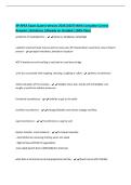 3P APEA Exam &lpar;Latest Version 2026&vert;2027&rpar; With Complete Correct&NewLine;Answers &vert;Solutions &vert;Already A&plus; Graded &lpar; 100&percnt; Pass&rpar;