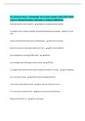 911 Driving School - Knowledge Test &lpar;Latest Update 2026&vert;2027&rpar; With&NewLine;Correct Detailed Answers &vert;Already A&plus; Graded &lpar;100&percnt;Pass&rpar;