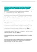 ACI Concrete Field Testing Technician- Grade I Exam &lpar;Latest Update&NewLine;2026&vert;2027&rpar; With Correct Detailed Answers &vert;Already A&plus; Graded&NewLine;&lpar;100&percnt;Pass&rpar;&NewLine;