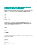 ACI Written Exam Review &lpar;Latest Update 2026&vert;2027&rpar; With Correct&NewLine;Detailed Answers &vert;Already A&plus; Graded &lpar;100&percnt;Pass&rpar;